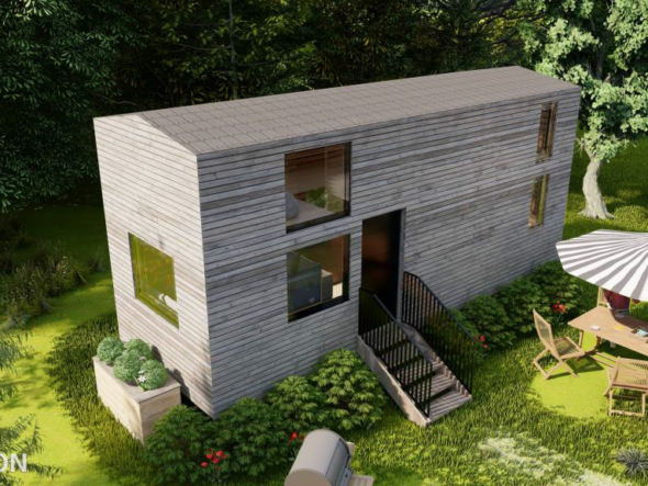 Stationäres 7,5t Tiny House